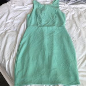 Never worn aqua dress